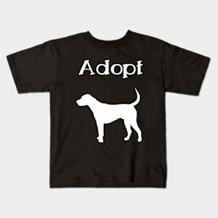 Adopt animals and save lifes Design Kids T-Shirt